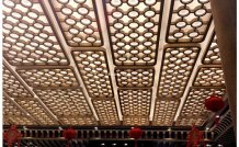 酒店装修/酒店镂空天花板装修